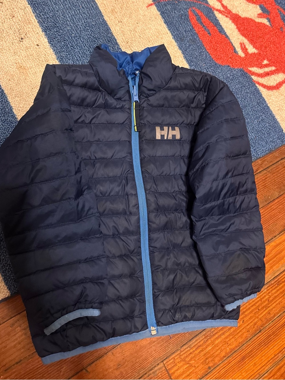 Helly Hansen 600 fill goose down Barrier Insulator Jacket size 5 kids